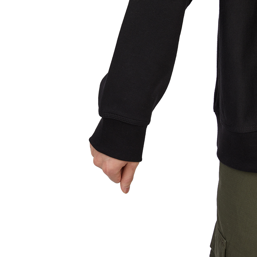 칼하트윕(CARHARTT WIP) 아메리칸 스크립트 남자 기모 긴팔 맨투맨 티셔츠 루즈핏 I025475 89XX