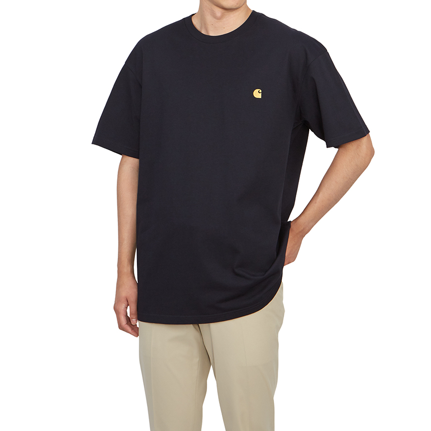 칼하트윕(CARHARTT WIP) 체이스 남성 반팔티셔츠 I026391 00HXX