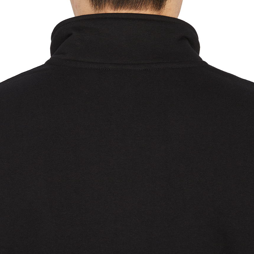 칼하트윕(CARHARTT WIP) 체이스 반집업 남자 하이넥 기모 긴팔 맨투맨 티셔츠 레귤러핏 I027038 00FXX