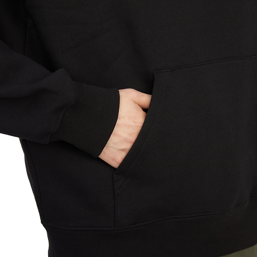 칼하트윕(CARHARTT WIP) 체이스 반집업 남자 하이넥 기모 긴팔 맨투맨 티셔츠 레귤러핏 I027038 00FXX