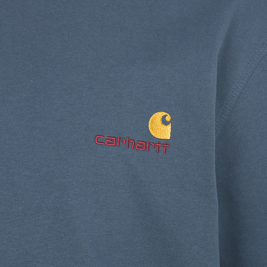 칼하트윕(CARHARTT WIP) 아메리칸 스크립트 남성 반팔티셔츠 I029956 3GBXX