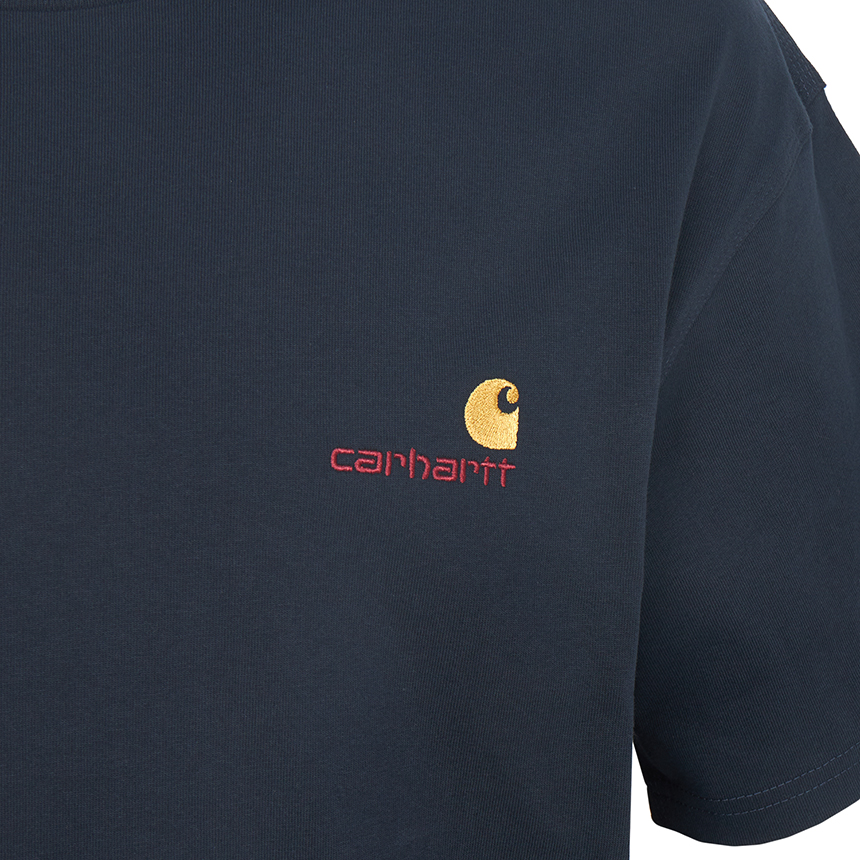 칼하트윕(CARHARTT WIP) 아메리칸 스크립트 남성 반팔티셔츠 I029956 J0XX