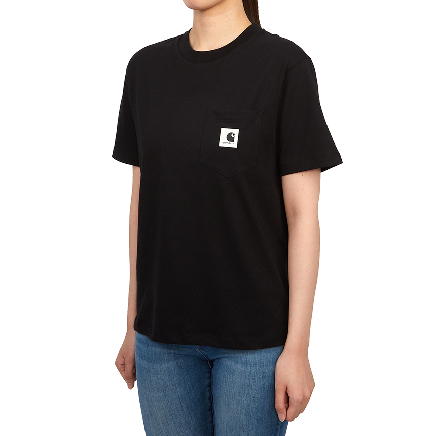 칼하트윕(CARHARTT WIP) 포켓 여성 반팔티셔츠 I032215 89XX