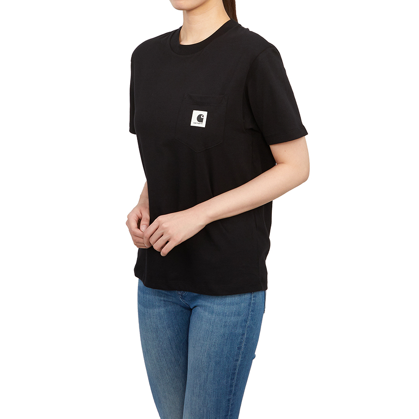 칼하트윕(CARHARTT WIP) 포켓 여성 반팔티셔츠 I032215 89XX