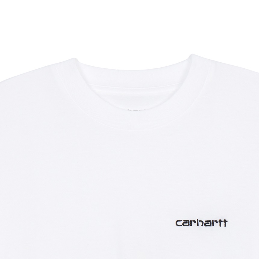 칼하트윕(CARHARTT WIP) 스크립트 엠브로이더리 여성 반팔티셔츠 I032293 00AXX
