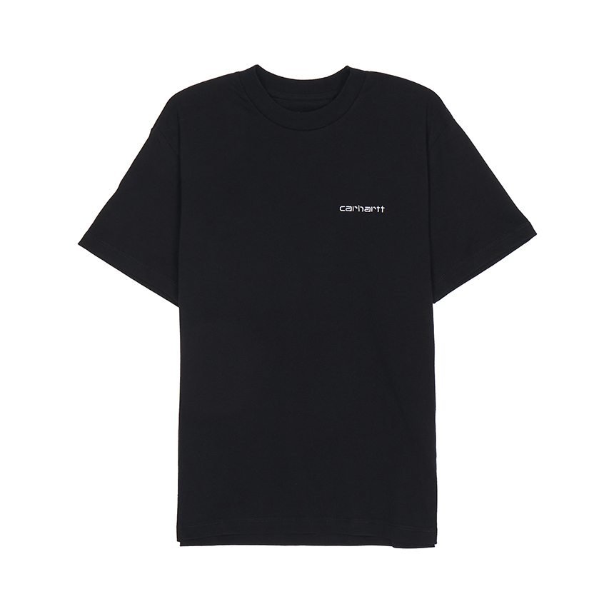 칼하트윕(CARHARTT WIP) 스크립트 엠브로이더리 여성 반팔티셔츠 I032293 0D2XX