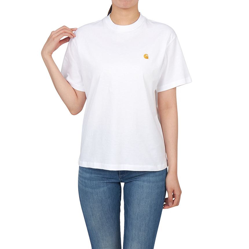 칼하트윕(CARHARTT WIP) 체이스 여성 반팔티셔츠 I033045 00RXX