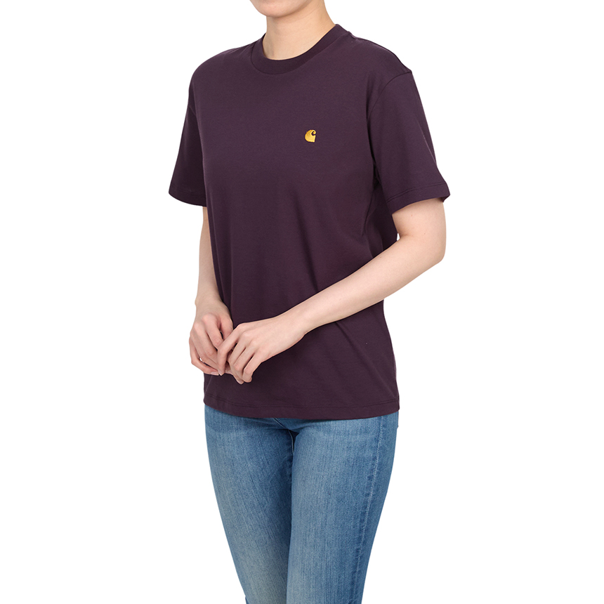 칼하트윕(CARHARTT WIP) 체이스 여성 반팔티셔츠 I033045 3LOXX