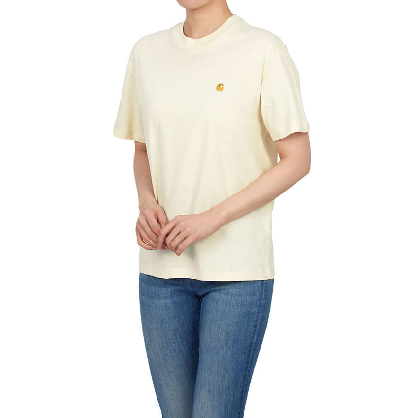 칼하트윕(CARHARTT WIP) 체이스 여성 반팔티셔츠 I033045 3LQXX
