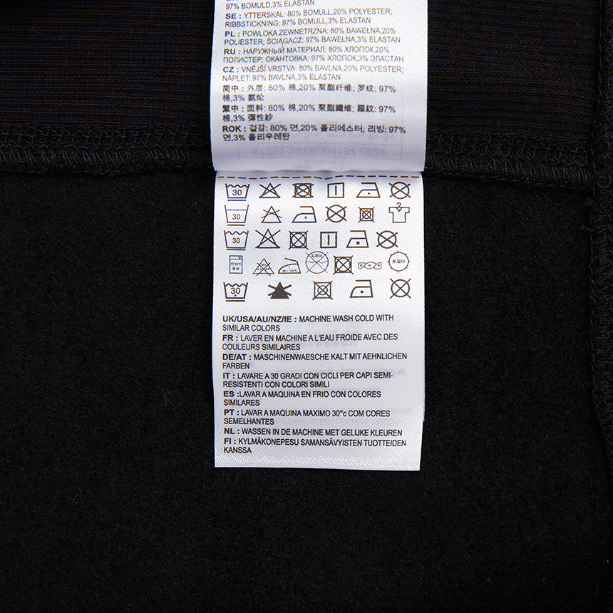 칼하트윕(CARHARTT WIP) 아메리칸 스크립트 남성 기모 후드 집업 I033063 89XX