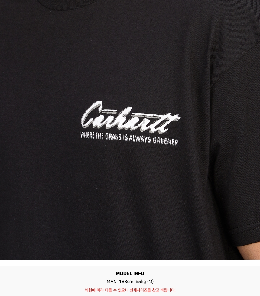 칼하트윕(CARHARTT WIP) 남성 반팔티셔츠 I033159 89XX