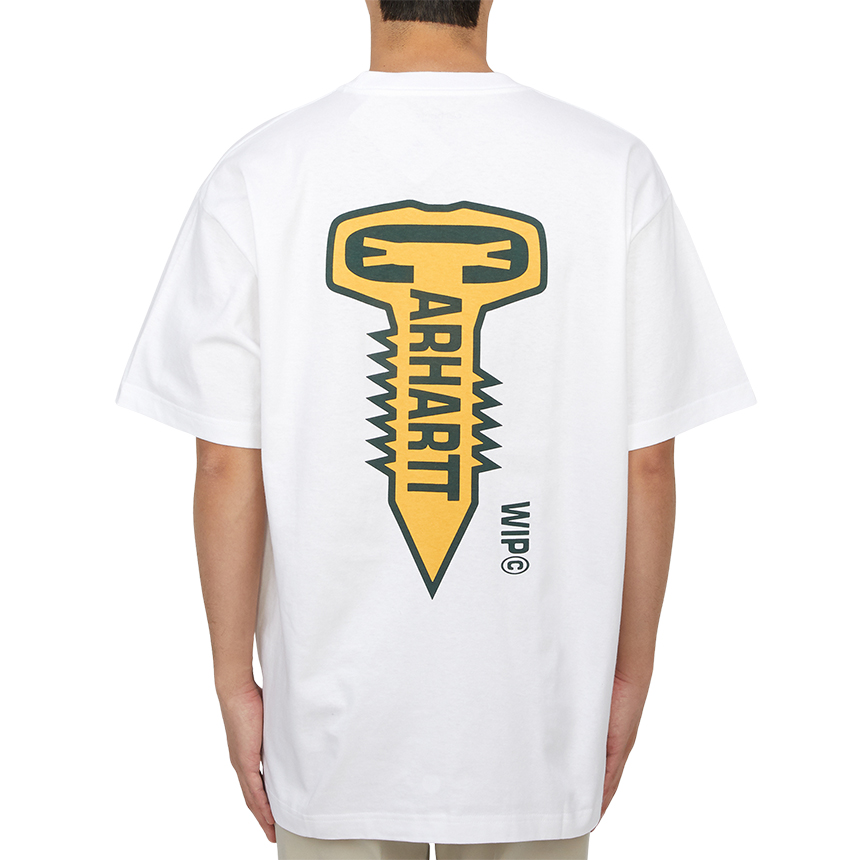 칼하트윕(CARHARTT WIP) 크로스 스크류 남성 반팔티셔츠 I033949 02XX