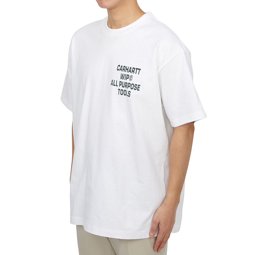 칼하트윕(CARHARTT WIP) 크로스 스크류 남성 반팔티셔츠 I033949 02XX
