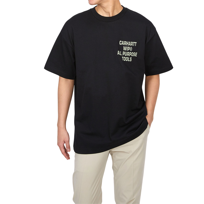 칼하트윕(CARHARTT WIP) 크로스 스크류 남성 반팔티셔츠 I033949 89XX