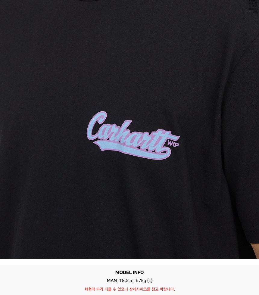칼하트윕(CARHARTT WIP) 스필 남성 반팔티셔츠 I033950 89XX