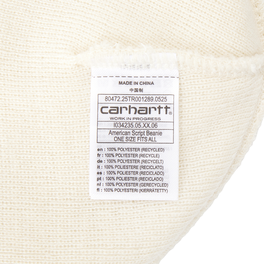 칼하트윕(CARHARTT WIP) 비니 (남여공용) I034235 05XX