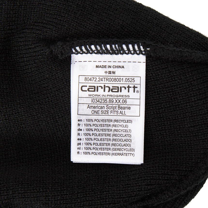 칼하트윕(CARHARTT WIP) 비니 (남여공용) I034235 89XX