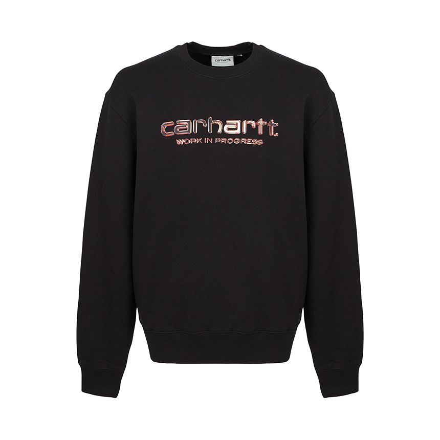 칼하트윕(CARHARTT WIP) 솔라 크롬 남성 기모 맨투맨 I035189 89XX