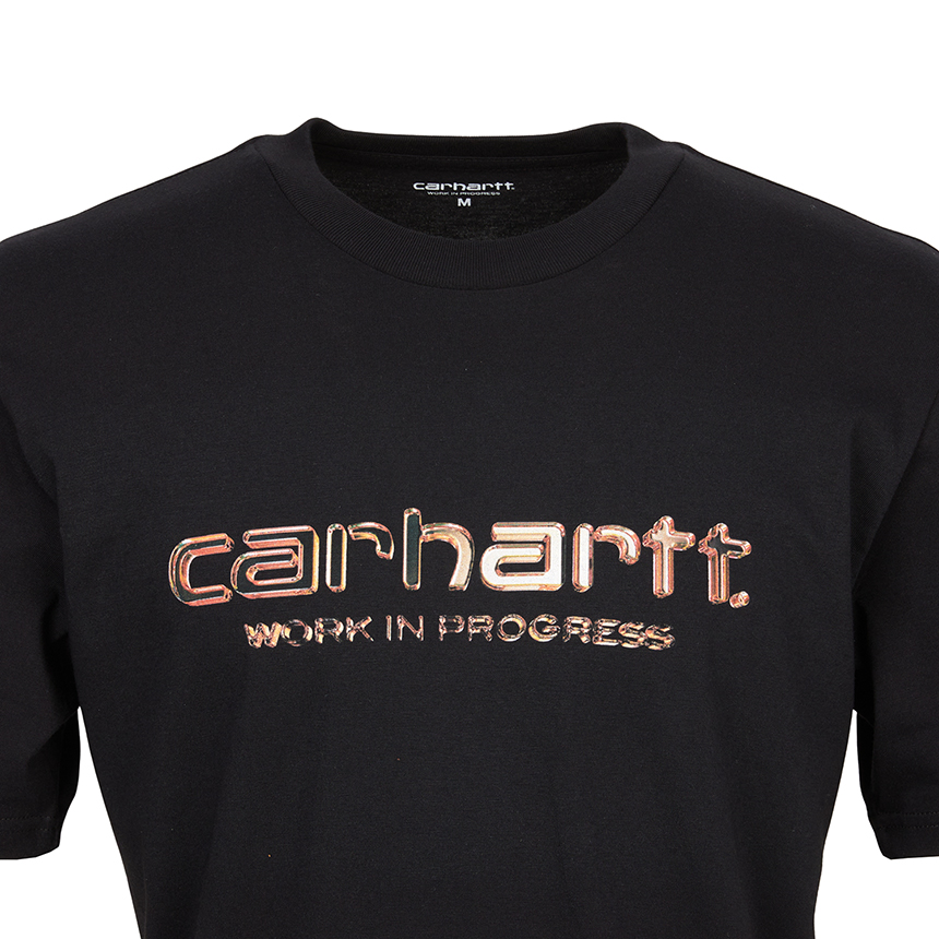 칼하트윕(CARHARTT WIP) 솔라 크롬 스크립트 남성 반팔티셔츠 I035205 89XX