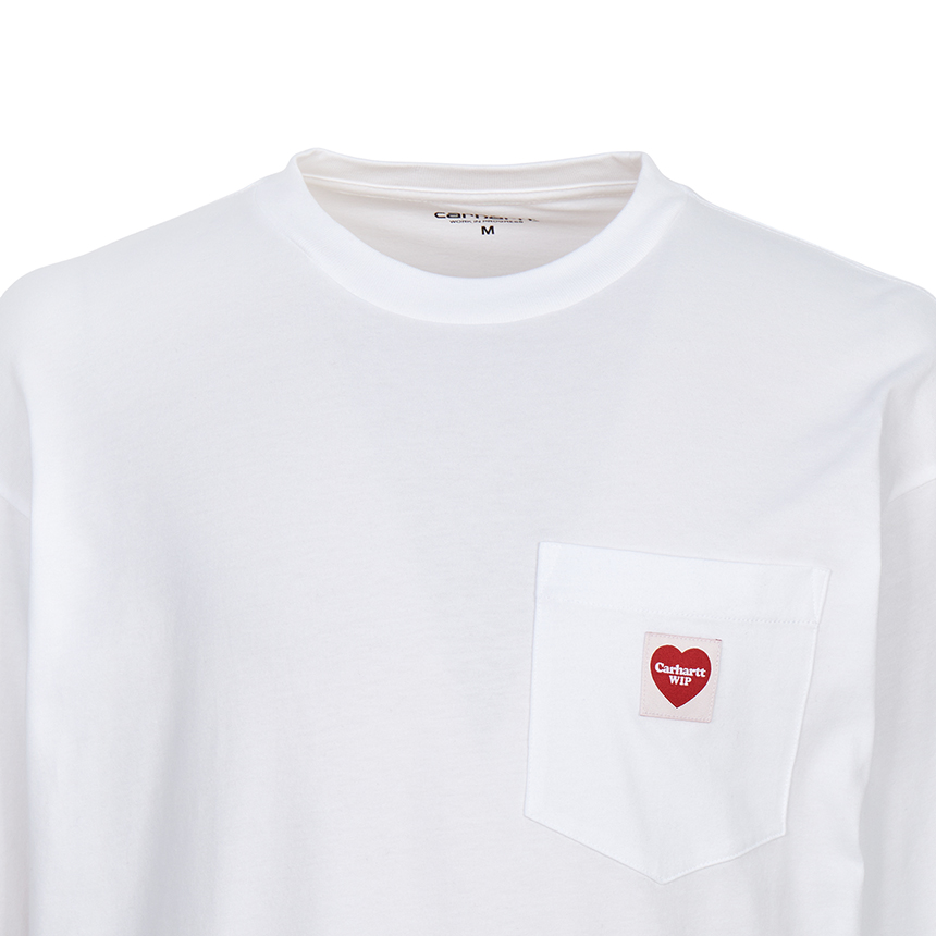칼하트윕(CARHARTT WIP) 포켓 하트 남성 긴팔티셔츠 I035300 1WZXX