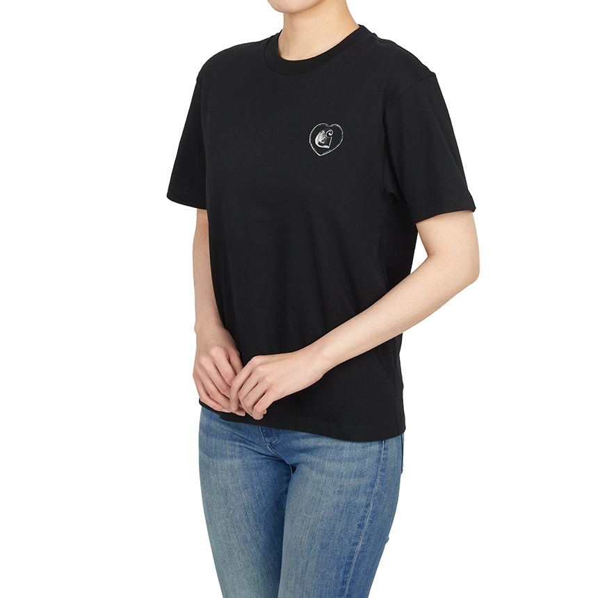 칼하트윕(CARHARTT WIP) 하트 오브 하트 여성 반팔티셔츠 I035477 89XX