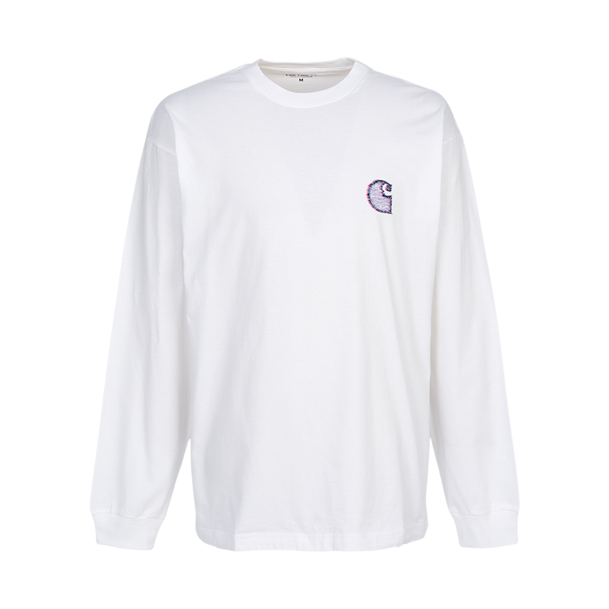 칼하트윕(CARHARTT WIP) 마인드 유어 헤드 남성 긴팔티셔츠 I035999 02XX