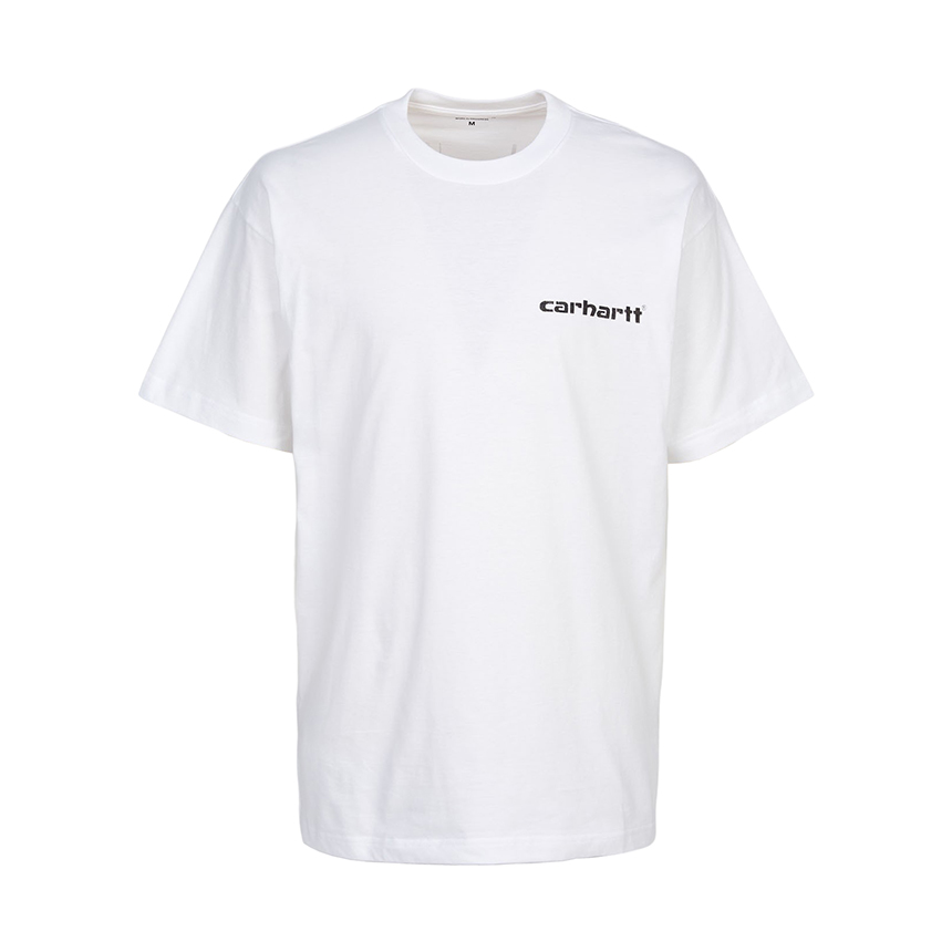 칼하트윕(CARHARTT WIP) 아카이브 스크립트 남성 반팔티셔츠 I036001 02XX