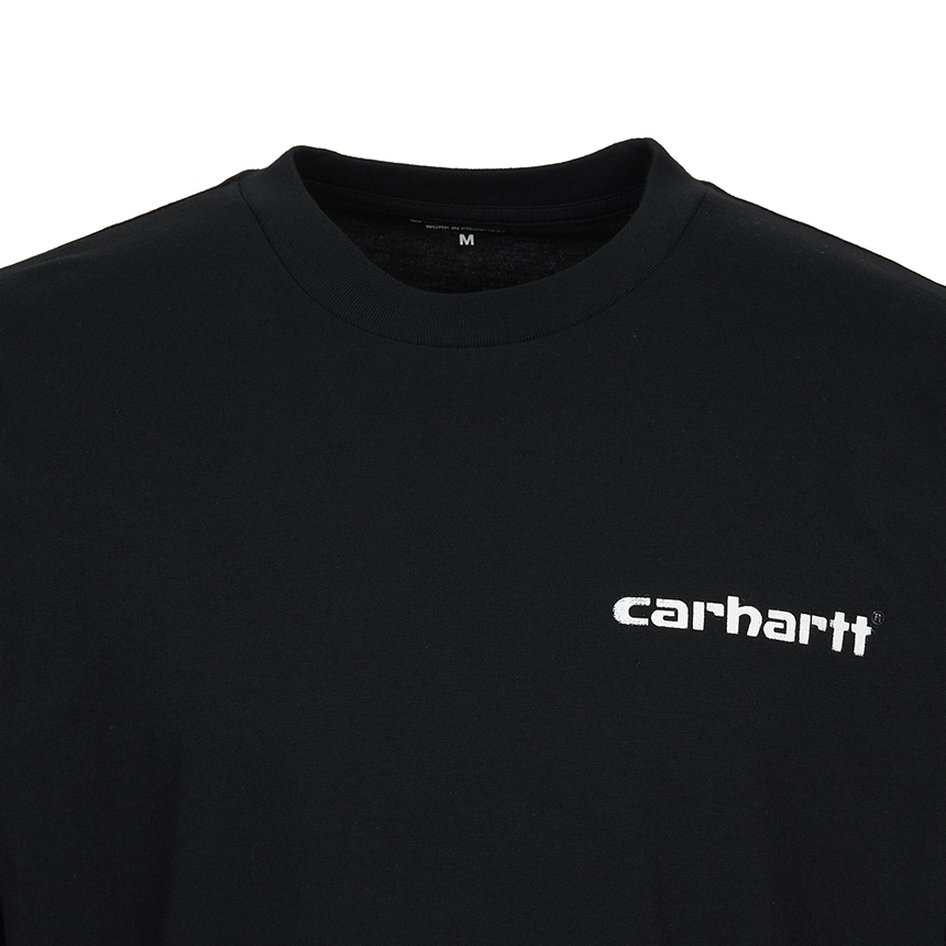 칼하트윕(CARHARTT WIP) 아카이브 스크립트 남성 반팔티셔츠 I036001 89XX
