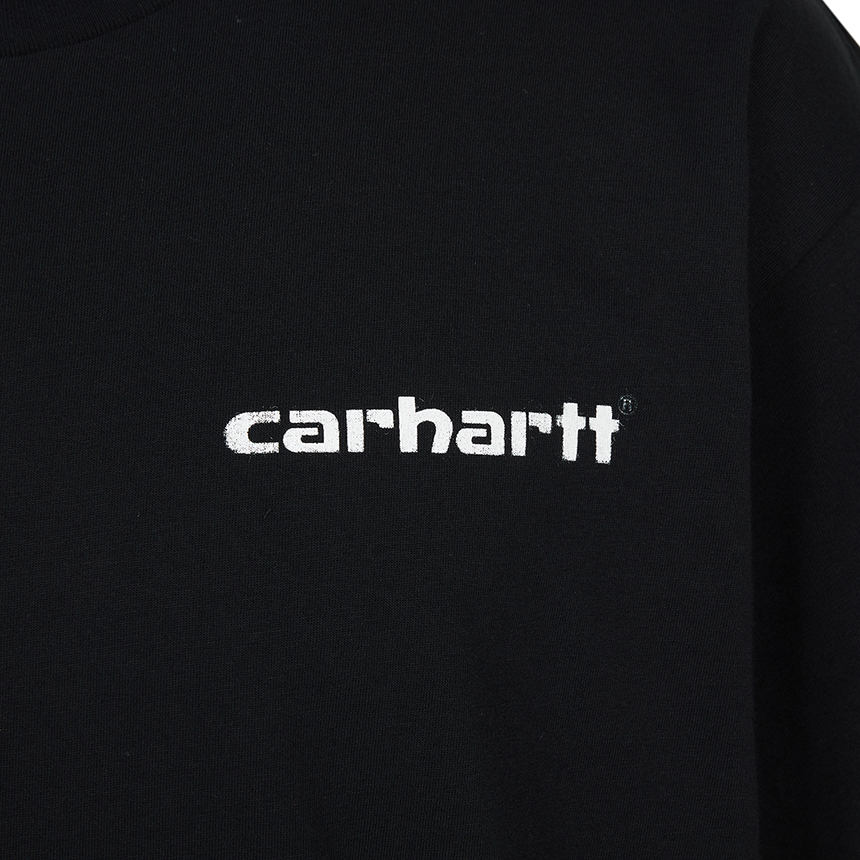 칼하트윕(CARHARTT WIP) 아카이브 스크립트 남성 반팔티셔츠 I036001 89XX