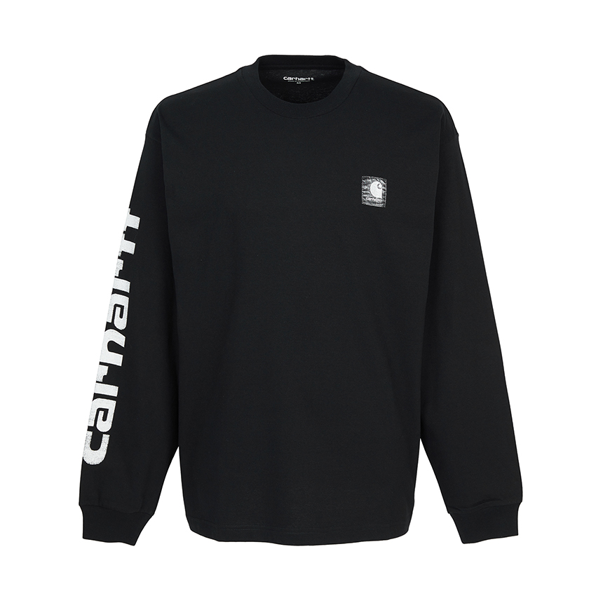 칼하트윕(CARHARTT WIP) 아카이브 스크립트 남성 긴팔티셔츠 I036002 89XX