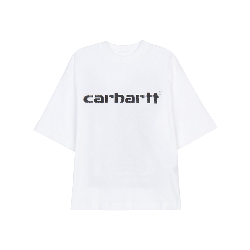 칼하트윕(CARHARTT WIP) 아카이브 스크립트 여성 반팔티셔츠 I036042 02XX