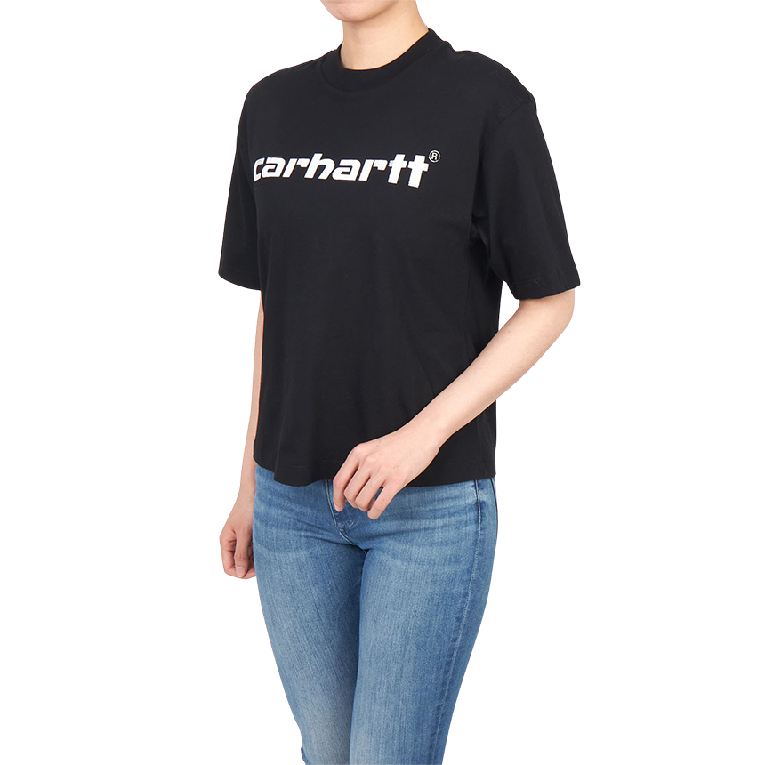 칼하트윕(CARHARTT WIP) 아카이브 스크립트 여성 반팔티셔츠 I036042 89XX