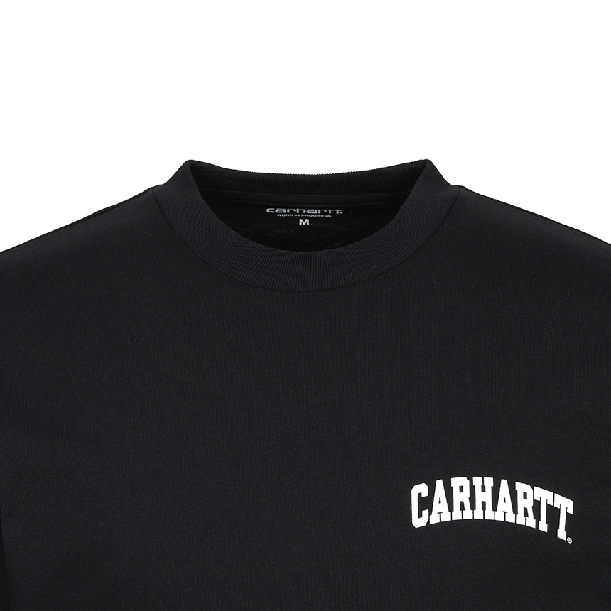칼하트윕(CARHARTT WIP) 유니버시티 스크립트 남성 반팔티셔츠 I036110 0D2XX