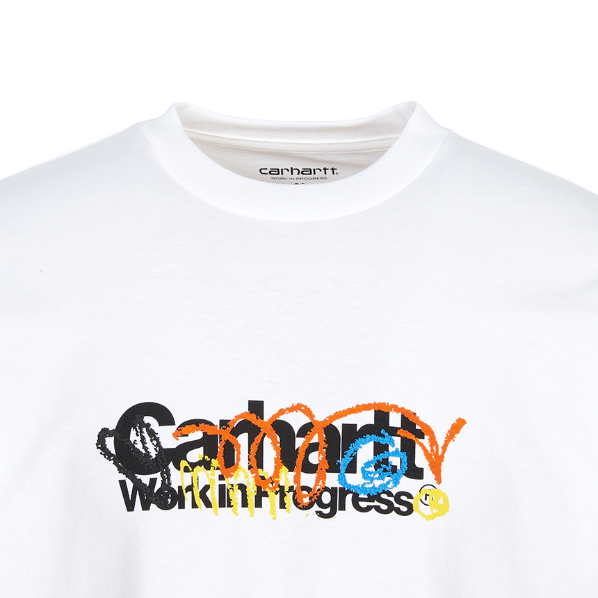 칼하트윕(CARHARTT WIP) 프라이머리 남성 반팔티셔츠 I036238 02XX