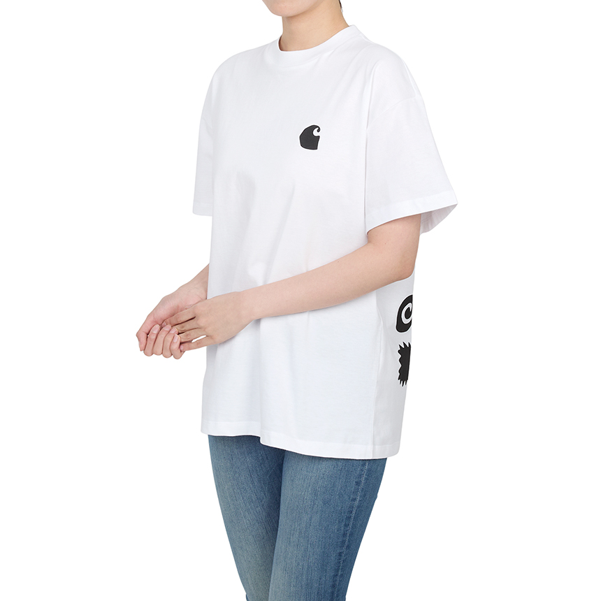 칼하트윕(CARHARTT WIP) 컴피 여성 반팔티셔츠 I036391 02XX