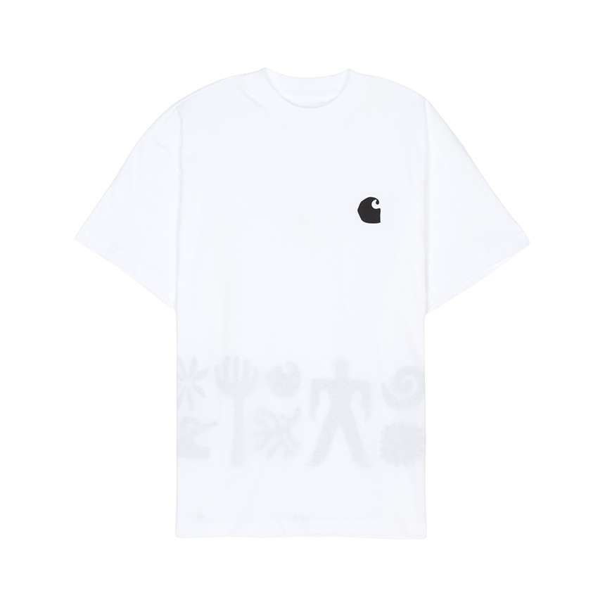 칼하트윕(CARHARTT WIP) 컴피 여성 반팔티셔츠 I036391 02XX
