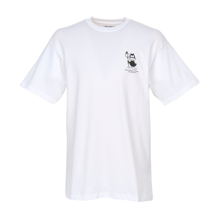 칼하트윕(CARHARTT WIP) 범퍼카 남성 반팔티셔츠 I036888 02XX