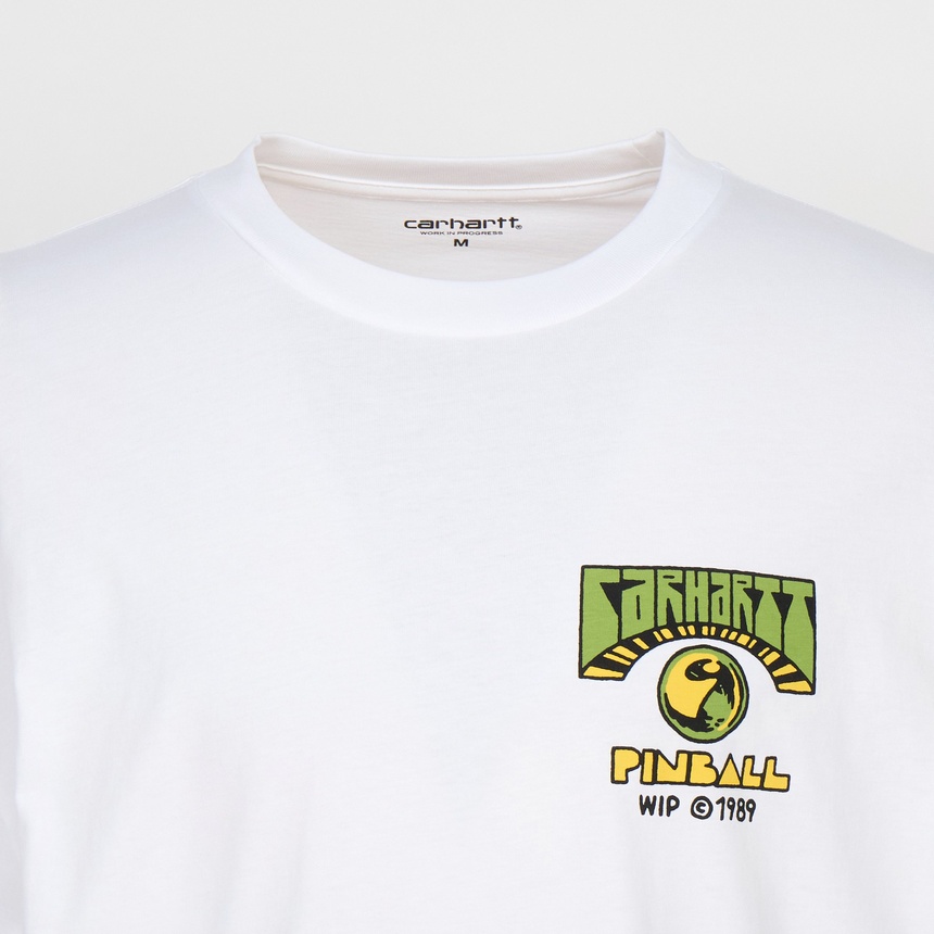 칼하트윕(CARHARTT WIP) 핀볼 남성 반팔티셔츠 I036891 02XX
