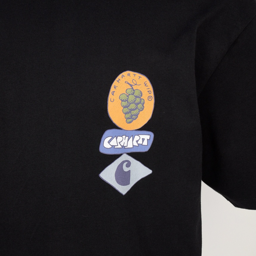 칼하트윕(CARHARTT WIP) 스택드 그레이프 남성 반팔티셔츠 I036902 89XX