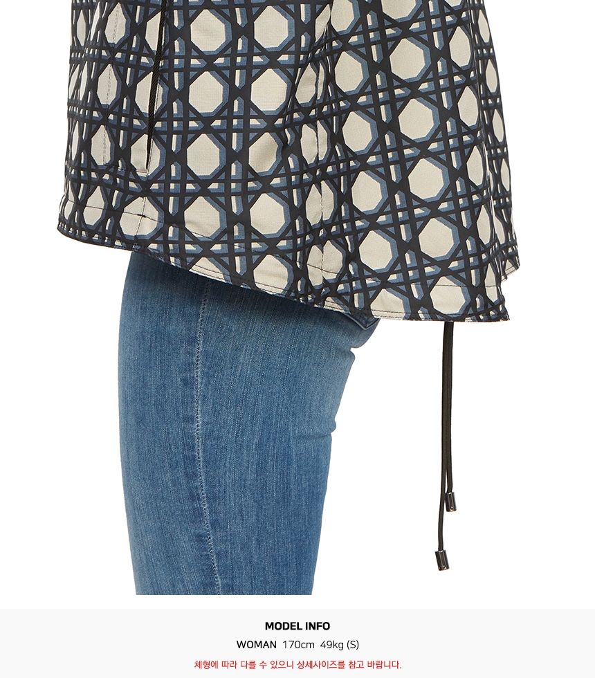 크리스찬디올(Christian Dior) 매크로까나쥬 여성 후드 반팔 아노락 417C19A2378 5856