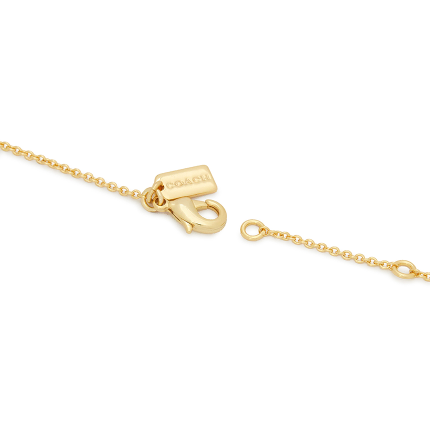 COACH レディース 雑貨 341916 GLD 651 COACH コーチ ネックレス レディース ブランド ペンダント ロゴ