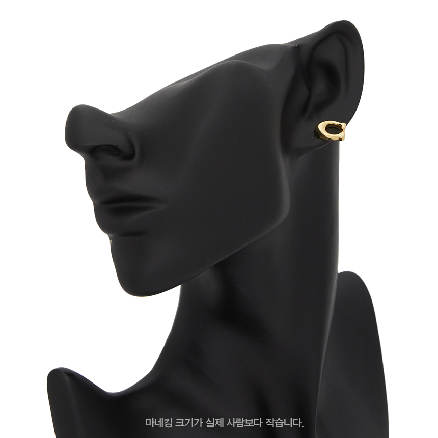 코치(COACH) 시그니처 여성 귀걸이 369816 GLD 710