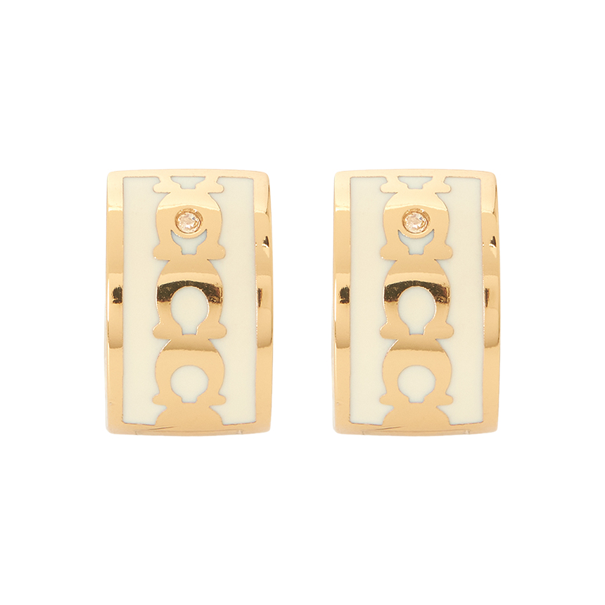코치(COACH) 스크래치 시그니처 여성 허기 귀걸이 408098 GLD 100 SB_408098 GLD 100_067