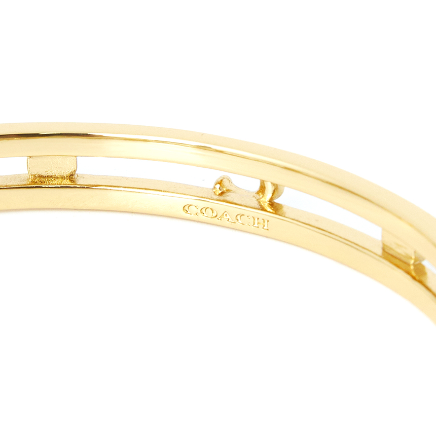 코치(COACH) 스크래치 여성 뱅글 팔찌 506208 GLD 710 SA_506208 GLD 710_035