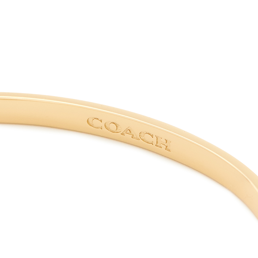 코치(COACH) 여성 뱅글 팔찌 546478 GLD 001