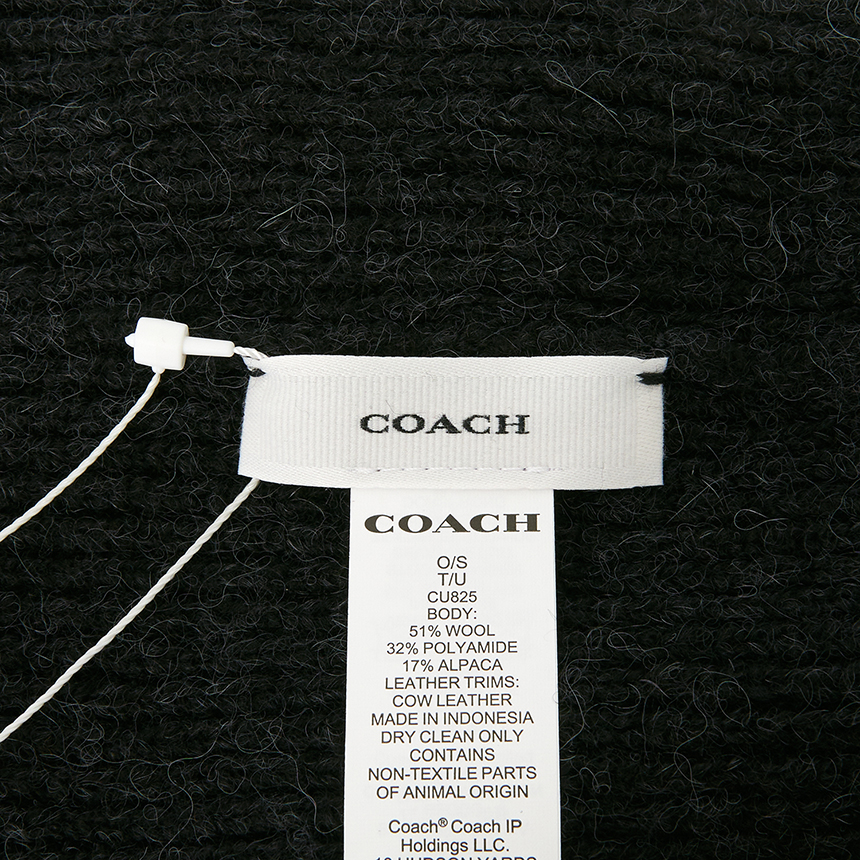 코치(COACH) 비니 (남여공용) CU825 BLK
