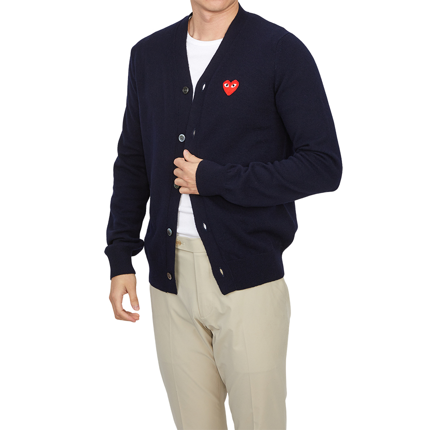 꼼데가르송(COMME DES GARCONS) 레드와펜 가디건 (남여공용) AX N008 051 2