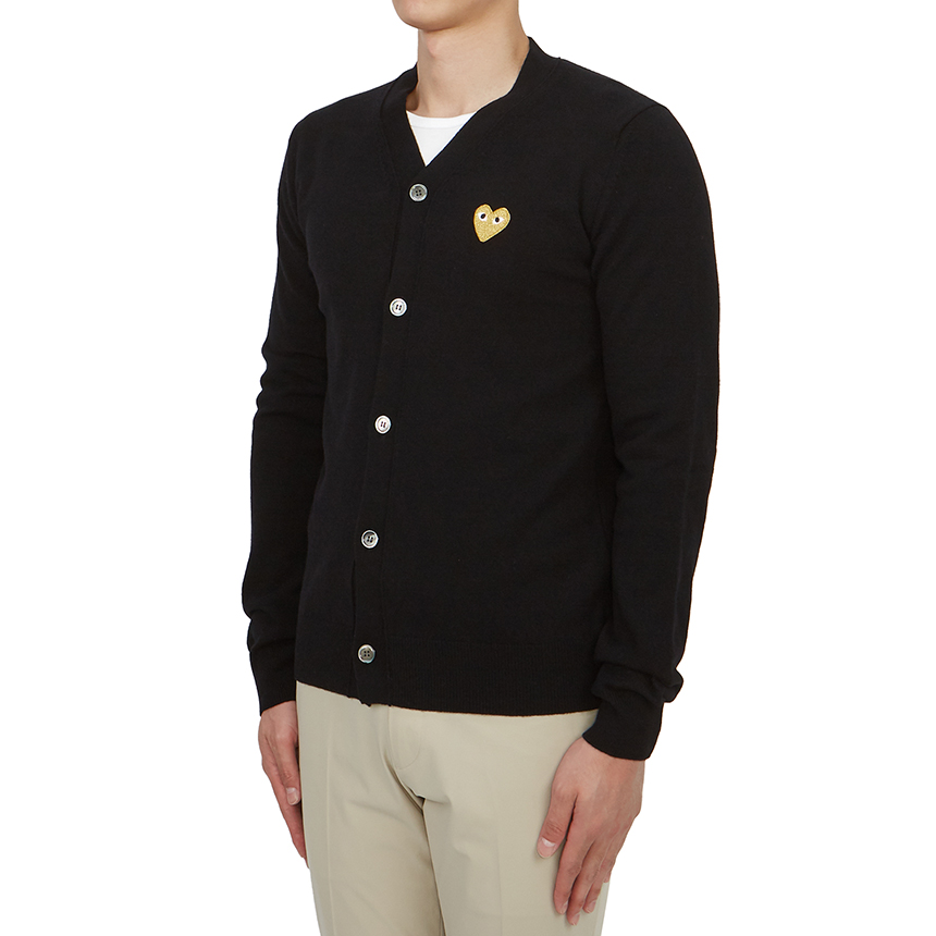 꼼데가르송(COMME DES GARCONS) 골드와펜 가디건 (남여공용) AX N050 051 1