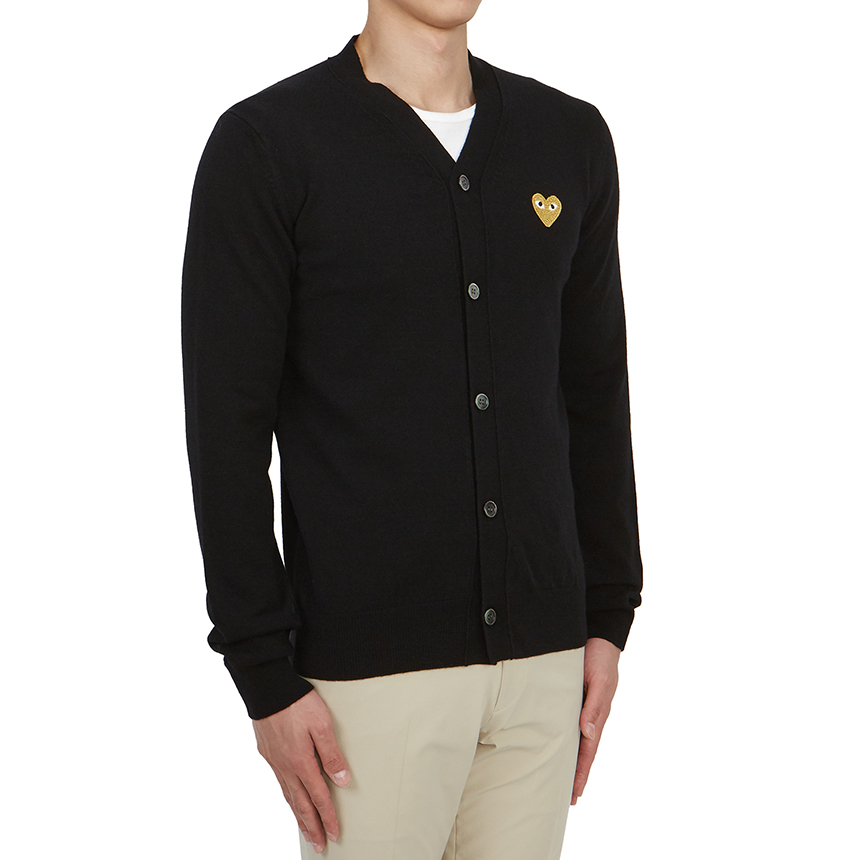 꼼데가르송(COMME DES GARCONS) 골드와펜 가디건 (남여공용) AX N050 051 1