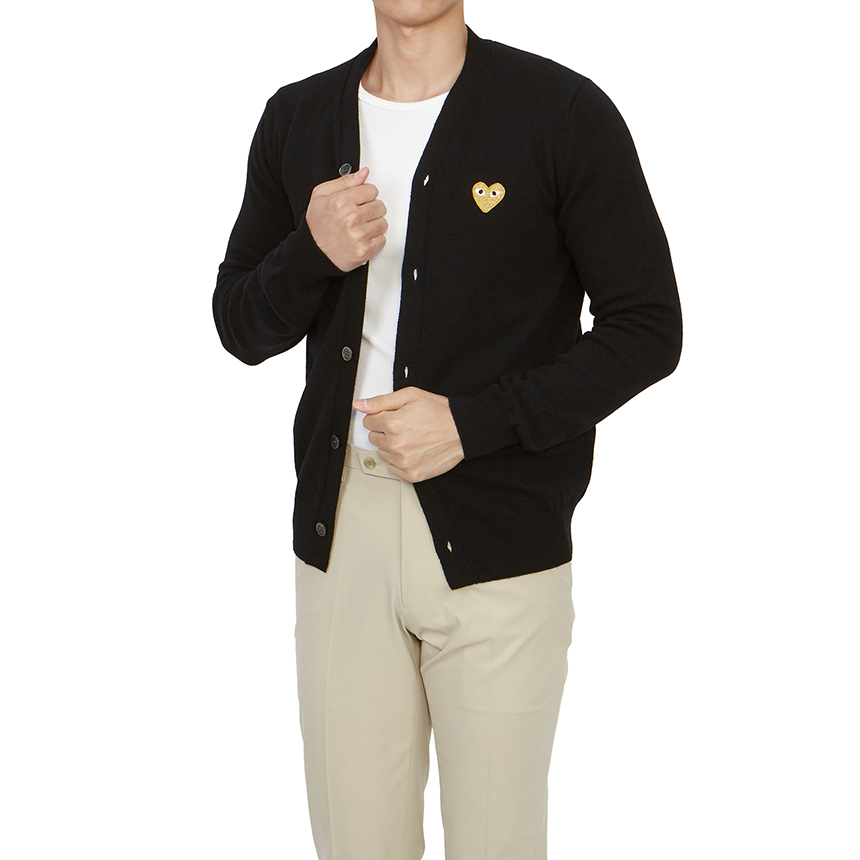 꼼데가르송(COMME DES GARCONS) 골드와펜 가디건 (남여공용) AX N050 051 1